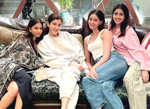Ananya Panday, Suhana Khan, Shanaya Kapoor, and Navya Naveli Nanda set new friendship goals in this pic clicked by Zoya Akhtar