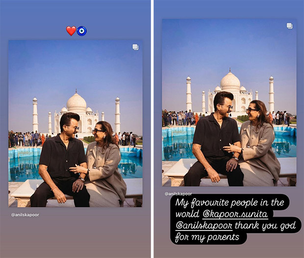 Anil Kapoor takes wife Sunita Kapoor on a ‘romantic’ getaway to Taj Mahal; Sonam Kapoor, Rhea Kapoor react