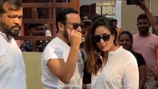 Bebo & Saif spotted to cast vote