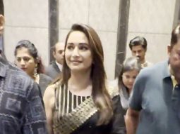 Elegence at its peak! Madhuri Dixit papped at a music launch