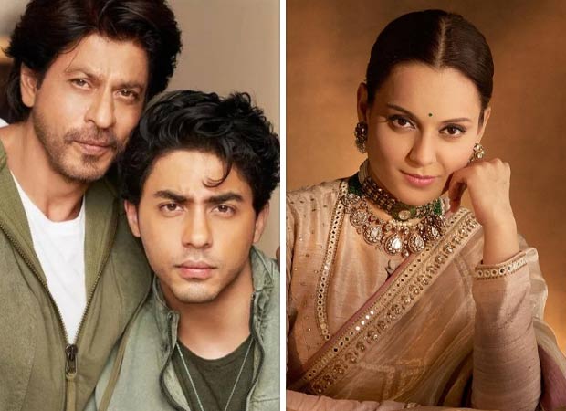 "Aryan Khan is taking road less travelled," says Kangana Ranaut praising Shah Rukh Khan’s son for “going beyond just wanting to wear makeup, lose weight, doll up”