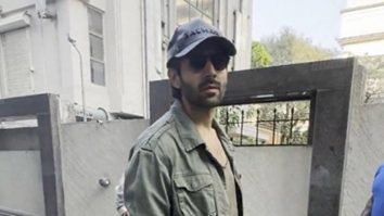 Kartik Aaryan snapped at the T-series office. What’s cooking