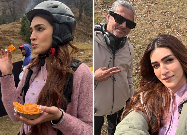 Kriti Sanon drops BTS pics from the sets of Do Patti as a token of gratitude towards her fans for making her film successful : Bollywood News