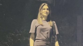 Kriti Sanon papped in a blue comfy slit dress