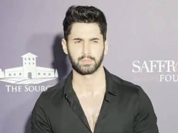 Lakshya snapped in black formals at the red carpet of Art Mumbai opening party Lakshya snapped in black formals at the red carpet of Art Mumbai opening party