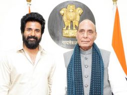 Minister of Defence Rajnath Singh meets Sivakarthikeyan and Amaran team; commends film’s tribute to real-life hero Major Mukund Varadarajan