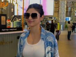 Mouni Roy snapped at the airport