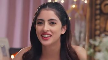 Navya Nanda getting ready for the festivities