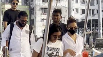 Our Ki spotted at Versova wearing white shirt! Kiara Advani