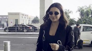 Parineeti Chopra spotted rushing at the airport