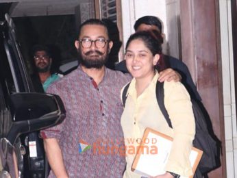 Photos: Aamir Khan snapped with daughter Ira Khan in Bandra Photos: Aamir Khan snapped with daughter Ira Khan in Bandra