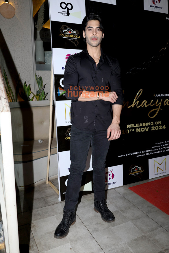 photos aftab shivdasani mannara chopra hiten tejwani simba nagpal and others grace the launch of tanhaiyan song 6