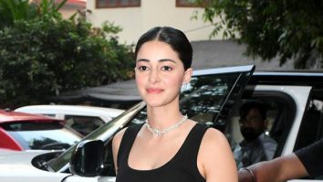 Photos: Ananya Panday and father Chunky Panday attended a photo shoot in Bandra