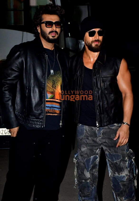 Photos: Arjun Kapoor and Tiger Shroff snapped on the sets of India’s Best Dancer’s grand finale