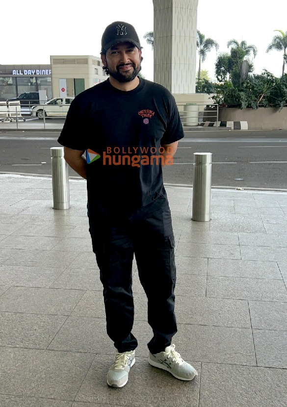 photos bhumi pednekar manushi chhillar adnam sami and others snapped at the airport 1