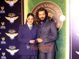 Photos: Ajay Devgn, Genelia Deshmukh, Riteish Deshmukh and others snapped at the Vishwa Samudra Golden Eagles Championship