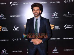 Photos: Kartik Aaryan, Karan Johar, Neha Dhupia and others grace the red carpet of fifth edition of Indian Sports Honours Awards 2024