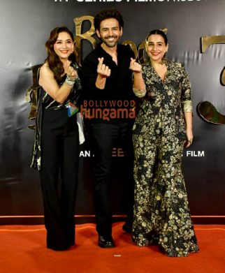 Photos: Kartik Aaryan, Vidya Balan, Madhuri Dixit and others grace the success party of Bhool Bhulaiyaa 3