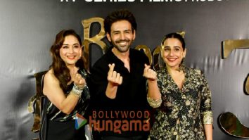 Photos: Kartik Aaryan, Vidya Balan, Madhuri Dixit and others grace the success party of Bhool Bhulaiyaa 3