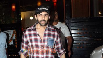 Photos: Kartik Aaryan snapped at Mizu in Bandra