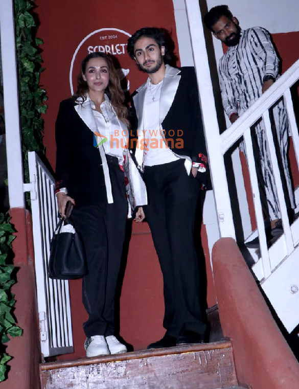 photos malaika arora snapped with son arhaan khan in bandra 3