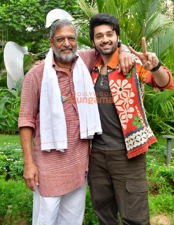 photos nana patekar utkarsh sharma and anil sharma promote their upcoming film vanvaas 4