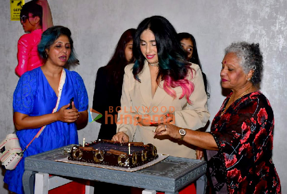 photos neha bhasin snapped at naam toh tu janta hai song launch and her birthday celebration 2