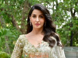 Photos: Nora Fatehi, Meenakshi Chaudhary and Varun Tej snapped during Matka promotions