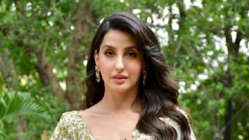 Photos: Nora Fatehi, Meenakshi Chaudhary and Varun Tej snapped during Matka promotions