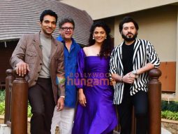 Photos: Pratik Gandhi, Saiyami Kher, Divyenndu, and Rahul Dholakia snapped promoting Agni