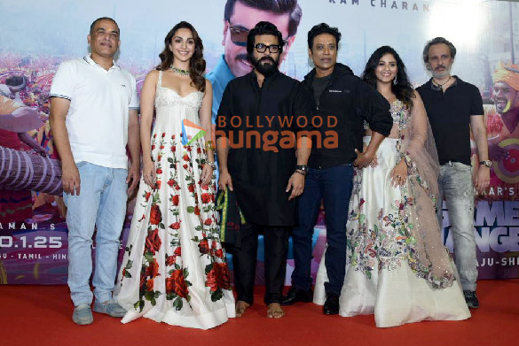 photos ram charan kiara advani and others snapped at game changer teaser launch event 1