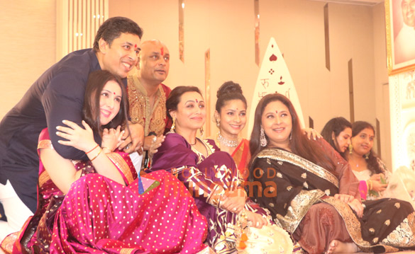 photos rani mukerji and tanishaa mukerji seek blessings of maa kali on the occasion of diwali 2