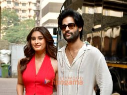 Photos: Rasha Thadani and Aaman Devgan snapped promoting Azaad