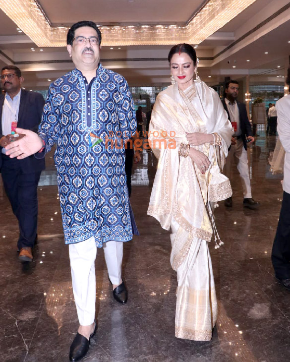 photos rekha snapped at the aditya vikram birla puraskars 2024 at nsci dome worli 4