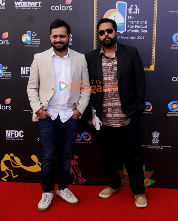 photos shriya saran vikrant massey pratik gandhi and others walk down the red carpet at the closing ceremony of iffi 2024 10