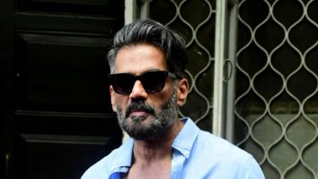 Photos: Suniel Shetty snapped at Krome Studio in Bandra