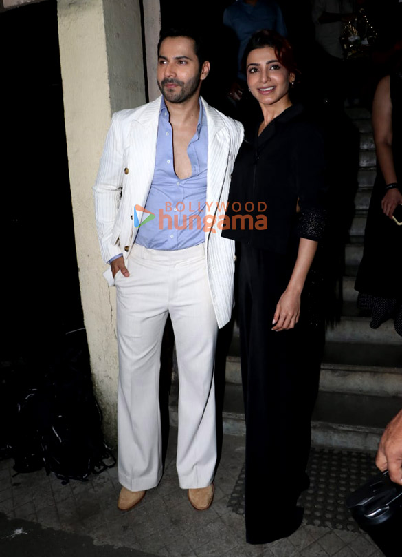 Photos: Varun Dhawan and Samantha Prabhu snapped promoting Citadel: Honey Bunny | Parties & Events