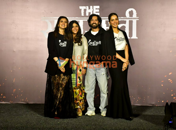 photos vikrant massey raashi khanna ridhi dogra and others grace the sabarmati report trailer launch 1