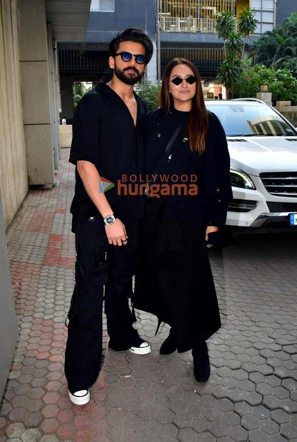 photos zaheer iqbal and sonakshi sinha snapped in andheri 4