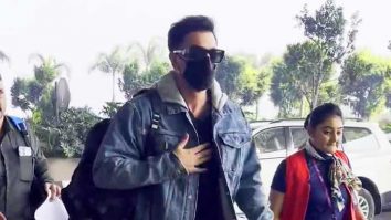 Ranbir Kapoor flying from Mumbai spotted at airport