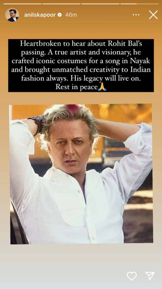 Rohit Bal, fashion designer, passes away at 63 after prolonged illness; Priyanka Chopra, Ananya Panday, Sidharth Malhotra & more mourn the loss