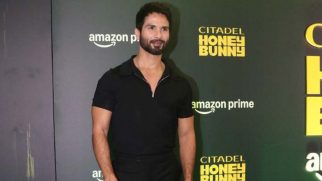 Shahid Kapoor at the Blue Carpet Premiere of Citadel Honey Bunny