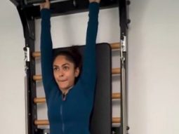 Sneek Peak into Mrunal Thakur’s Pilates sesh