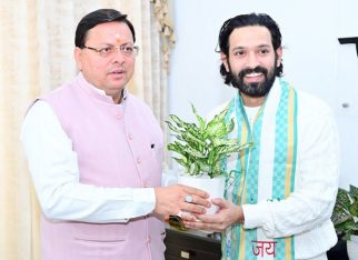 The Sabarmati Report actor Vikrant Massey meets Honorable Chief minister of Uttrakhand, Pushkar Singh Dhami