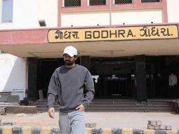 Vikrant Massey visits Godhra railway station ahead of The Sabarmati Report release