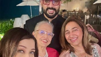 Aishwarya Rai Bachchan and Abhishek Bachchan come together for a selfie with Anu Ranjan amid divorce rumours