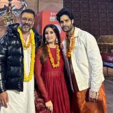 Aaman Devgan, Rasha Thadani, and Abhishek Kapoor seek blessings in Varanasi for Azaad; attend Ganga Aarti