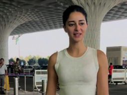 Bae is slaying in offwhite! Ananya Panday papped at the airport