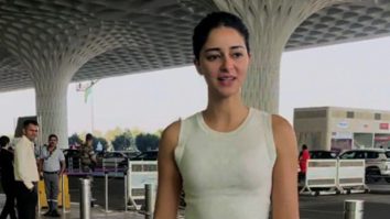Bae is slaying in offwhite! Ananya Panday papped at the airport
