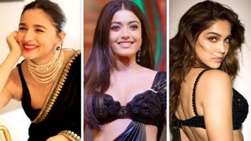 From Alia Bhatt, Rashmika Mandanna, Sharvari to Apoorva: Black saree moments that stole the spotlight